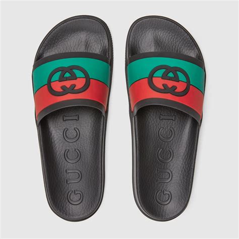 chanclas gucci hombre|sandalias Gucci para mujer.